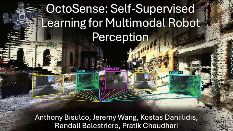 OctoSense: Self-Supervised Learning for Multimodal Robot Perception